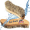 FEINHOLZ® 2er Set Wurzelbürste mit Naturborsten hart, plastikfrei Made in Germany, Reinigungsbürste, Scheuerbürste, Teppichbürste, Putzbürste, Schrubber, Bürste Reinigung, Cleaning Brush
