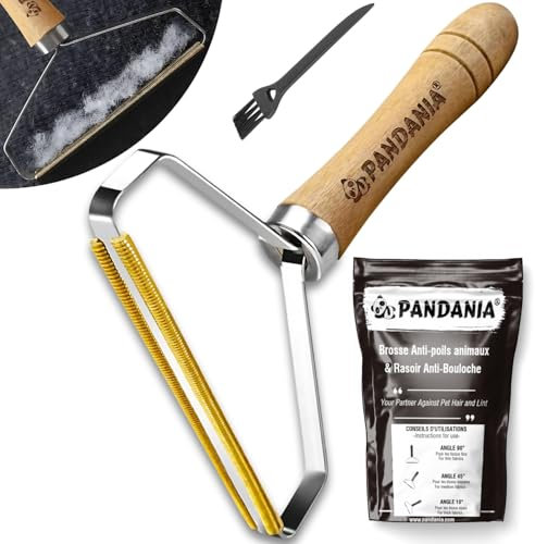 2025 - Rasoir Anti Bouloche Vêtement Manuel | Brosse Tapis Anti Poils Chien Chat Raclette Animaux | Nettoyeur Peluche Manteau | Grattoir Lint Remover | Retire Ramasse Coupe Rase Canapé Siège Voiture