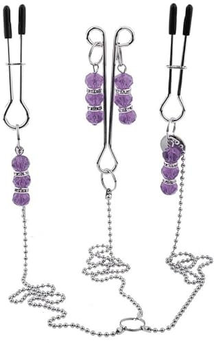 BeHorny Pinces à tétons avec pince à clitoris ou à lèvres