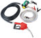OULUTO 12V 260W Dieselpumpe Absaugpumpe Kraftstoffpumpe mit Automatischer Abschaltung Düsen & Schläuche，Selbstansaugende Kraftstoffumfüllpumpe mit Kupfermotor