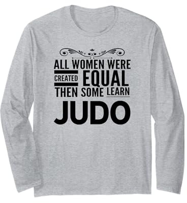 Sensei Japonais pour Apprendre Le Judo pour Femme Manche Longue