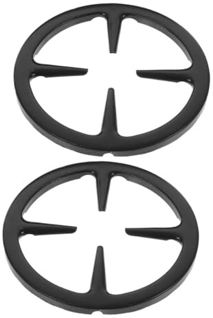 Cabilock 2 pièces Support pour Cafetière Antidérapant Stable et Facile à Installer Compatible Gazinière Lot de Protection pour Plaque Cuisson Noire