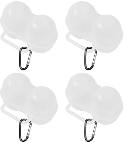 TIMJJG Caja De Almacenamiento De Huevos De 4 Piezas Y Hebilla Cole De 4 Piezas, Caja De Huevos Portátil para Exteriores, Escenas De Almacenamiento En El Refrigerador.