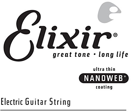 Corda singola per chitarra elettrica Elixir® Strings con rivestimento NANOWEB® (.036)