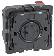 Legrand 067603 Poussoir pour Volets Roulants Céliane Commande Directe, 6A, 250V