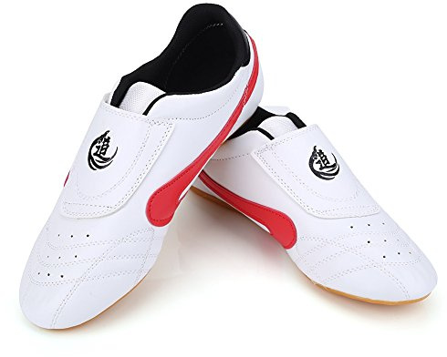 Martial Arts Shoes, Lightweight Breathable Taekwondo Shoes Training Footwear for Men Women in Dojo Gym Home Practice