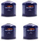 4 X Schraubkartusche Gaskartusche Butangas 500g