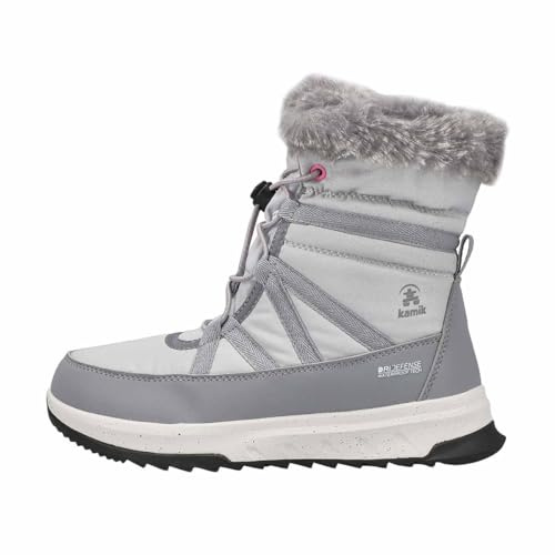 Kamik Mädchen STORMY F Schneestiefel, Grau (Lt. Grey LGY), 32 EU