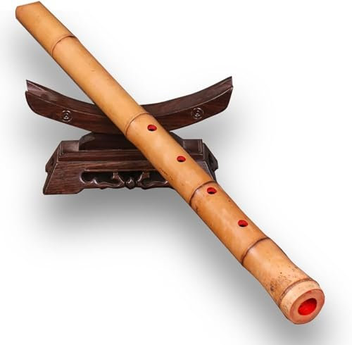 ZDXYLFFF Racine aus Bambus, natürliche Shakuhachi, Alles vegetarische Shakuhachi-Bambusexport, japanische Shakuhachi, Cassia-Bambus-Shakuhachi,Key of G