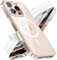 JUESHITUO für iPhone 16 Pro Hülle mit Camera Control Button Kamerasteuerung Aufnahmetaste Handyhülle [Kompatibel mit MagSafe] [Militärstandard] Stoßfest Kratzfest Case, Transparent