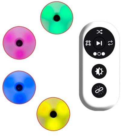kowaku 4 Luci Di Allenamento Di Reazione, Attrezzatura Di Risposta Alla Velocità per Interni Ed Esterni, Per Migliorare Velocità, Agilità E Tempi Di Reazione, Adatto a Una Vasta Gamma Di Sport