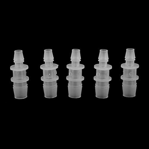 Tnfeeon Akvariumslangadapter, Plastfiskslangomvandlare, 3 St 12mm 20mm för Akvarieslang och Luftpumpanslutning (8mm/12mm utbytbar, 5 stycken per förpackning)