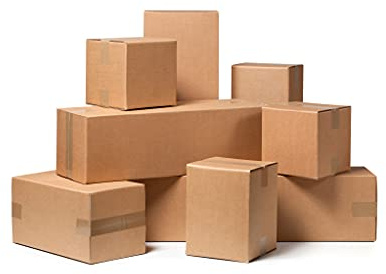 Scatole Cartone Avana 30x20x20cm Scatoloni Imballaggio Spedizioni Cartoni Trasloco Scatoli in cartone Ondulato Leggere Solide e Resistenti - set da 20 - Made in Italy