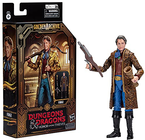 Dungeons & Dragons Honour Among Thieves Golden Archive Forge 15-cm-scale Collectible Action Figure Inspired by D&D Film