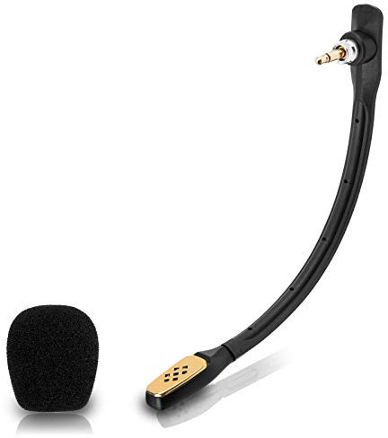 Micrófono A40 de Repuesto para Auriculares Astro A40 / A40 TR Gaming en PS5, PS4, Xbox One, PC, Mac, teléfono, cancelación de Ruido de 3,5 mm, Color Negro