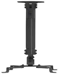 Support de projecteur Support de projecteur, étagère télescopique, Support de Suspension de projecteur for cintres de Plafond Support Mural pour projecteur(Black)