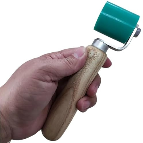 Rullo manuale in silicone da 40 mm, resistente alle alte temperature, for la pressione delle cuciture, for saldatura di tetti in PVC Per La Saldatura Di Teloni In Pvc/Tpo