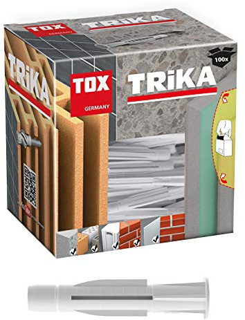 TOX cheville universelle Trika 7 x 51 mm, 100 pièces, 011100091