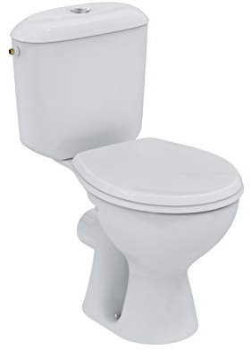 pack wc au sol - prêt à poser noe - sortie horizontale- blanc - porcher p948001