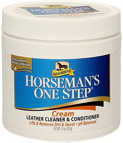 Absorbine Horsemans One Step Leather Cream - Riding Tack Cleaning Equipment