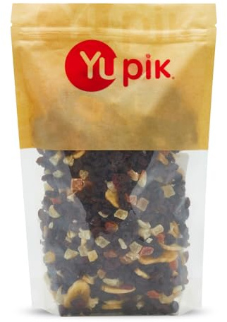 Yupik Trail Mix, Sulfite Free Fruit Blast, 2.2 lb, A mix of bananas, raisins, cranberries, papaya and pineapple