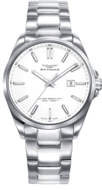 Sandoz Reloj Mujer Acero Casuel Swiss Made 83000-97
