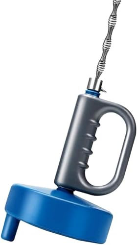 7 Meter Flexible Plumbing Snake Drain Unblocker Spiral Pipe Unclogging Tool for Sinks, Toilets & Showers-Ideal Cleaning Tool