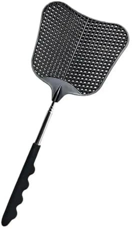 Zanzariera elettrica Acchiappamosche telescopico estensibile, previene i parassiti, le zanzare, il giardino, regolabile, trappola a battente retrattile, attrezzo for acchiappare le mosche, forniture