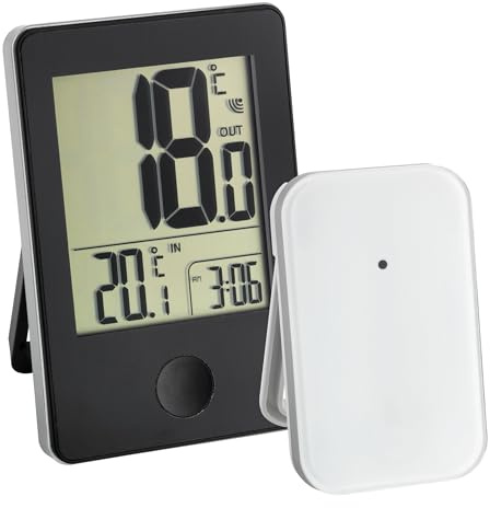 TFA Dostmann trådlös termometer POP, 30.3051.01, digital termometer