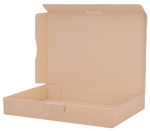 verpacking Cajas para Carta Máxima 320 x 225 x 50 mm Marrón [tamaño y cantidad a elegir] DIN A4 Maxi Carta MB-4 Caja de envío para correo de mercancías 200 unidades