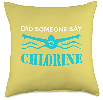 The Pool - Did someone say Chlorine Tablets? Throw Pillow