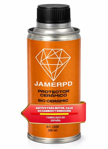 JAMERPD Protector Cerámico 200ml | Aditivo para Motor, Caja de Cambios y Dirección | Reduce Desgaste, Mejora Lubricación y Elimina Ruidos | Compatible con Diésel y Gasolina