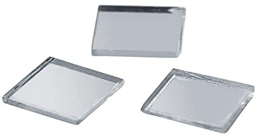 Rayher Hobby 1450500 - Pietre per Mosaico a Specchio, 1 x 1 cm, Scatola da 40 g, ca. 80 Pezzi, Mosaico a Specchio, Mosaico, per Fai da Te, in Vetro, Adatto Anche per stuccatura
