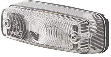 HELLA Luce di posizione - Alogeno - 12V / 24V - Montaggio, esterno/avvitato - Colore diffusore luce: cristallino - Sx/Dx - Quantità: 1 - 2PF 997 027-011