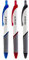 Genie 40004 Kugelschreiber; Farbig Sortiert; Geeignet für Linkshänder; 12er Pack Inhalt: 5 x schwarz; 5x blau und 2 x rot