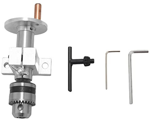 Giuneuow de Centre de Tour En Direct Avec Accessoires de Mandrin de Bricolage Pour Mini Tour Machine Tournante Centre Menuiserie Outil