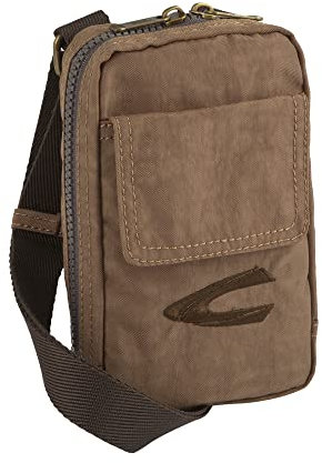 camel active Journey Herren Umhängetasche Crossbody Bag Klein Beige