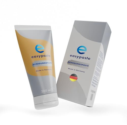 easypaste – 200 ml Reinigungsmittel gegen hartnäckigen Schmutz - Allzweckreiniger für Grill, Glas, Fliesen, Herd – Küchenreiniger mit Schutzfilm –
