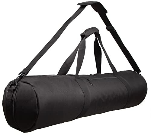 BOLLUMA Bolsa de trípode Acolchada de Espuma, Bolsa de Transporte para luz de fotografía, Correa de Hombro Ajustable, Bolsa de Almacenamiento Grande y Resistente para Soporte de luz, 90x20cm