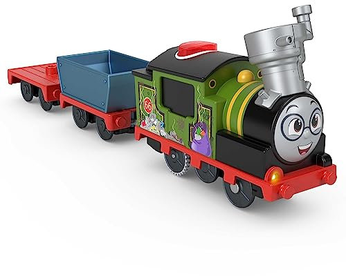 Thomas and Friends HRB39 Sprechender Spielzeugzug, batteriebetriebener, motorisierter Whiff-Motor mit Sätzen, Geräuschen und Fracht für Vorschulspiele, UK-Version