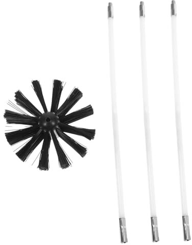 TOPBATHY Brosse De Nettoyage pour Conduit Brosse De Cheminée Outil De Nettoyage pour Conduit De Sécheuse Flexible