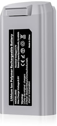 PoweLyt 1 Stück Mini 2 Series Intelligent Flight Akku 2400mAh Upgraded Drohnen-Akku Unterstützt bis zu 31 Minuten Flugzeit Vollständig kompatibel mit DJI Mini 4K/2/2 SE/SE Drohne