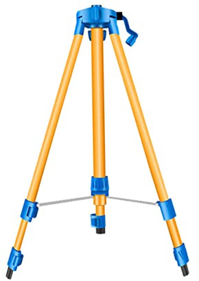 Vaguelly Aluminum Alloy Infrared Level Meter Tripod Telescopic Support Rod Thickened Bracket for Surveying Professional Self-leveling Equipment
