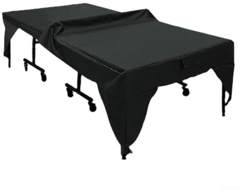 Cubierta de mesa de ping pong, resistente a la intemperie, 280 x 153 cm, anti-UV, a prueba de polvo, cubierta de equipo deportivo para terraza y patio