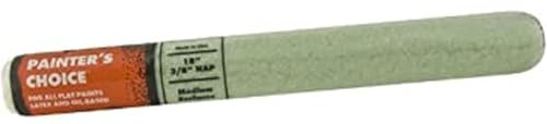 Wooster Available Brush R275-18 Painter's Choice Roller Cover, 3/8-Inch Nap, 18-Inch, Green, 18 Inch