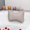 wojonifuiliy Badewannenkissen Nacken, Badezimmer-Kissen / 3D-Mesh Badekissen Nackenstütze/SPA-Kissen/Haushalts-Nackenkissen/Bequem Badewannen kopfkissen Nackenhörnchen (Grau)