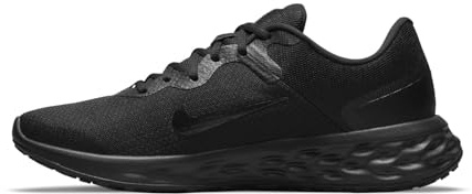 Nike Men's Road Running Shoes Nike Revolution 6 Next Nature, Black/Black-Dk Smoke Grey, DC3728-001, 39 EU