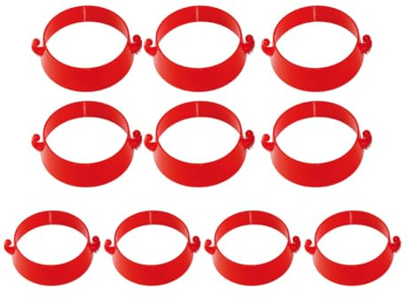 AUA SIGNALETIQUE - Support Chaîne 2 Crochets à Clipser sur Cône de Signalisation (10)