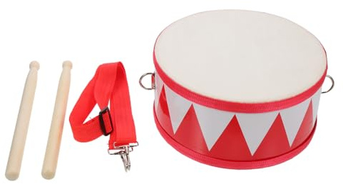 BESPORTBLE 1 Set Snare Drum Musical Double Sided Percussion Instrument for Educational for Boys and Develops Rhythm and Self Confidence
