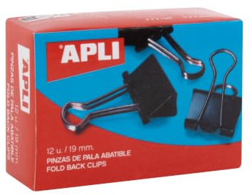 Uppfällbar låda pincett skyffel 19 mm 12 stycken